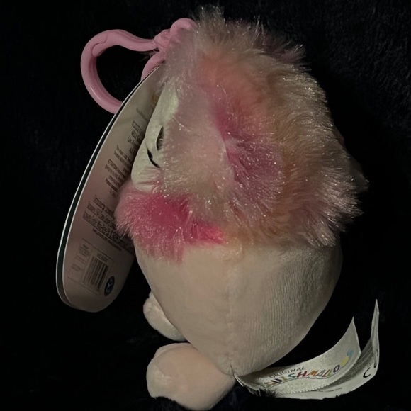 Squishmallow Pink Bigfoot Caparinne Clip 3.5” - Picture 2 of 5
